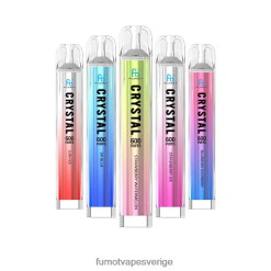 Fumot Vape Shop - Fumot Crystal 2ml (3 stycken set) engångsvape - 600 tpd-kompatibel rosa lemonad 26VFZN390