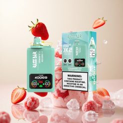 Razz Bar 40000 Puffs Jordgubb Is_Blandade Bär Power Screen Display Sweden vape wholesale