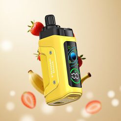 Razz Bar 45000 Puffs Jordgubb Banan Justerbar Luftflöde Sweden vape wholesale