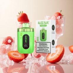 Razz Bar 50000 Puffs Jordgubb Is 1.0 Ohm Mesh Coil Sweden vape wholesale