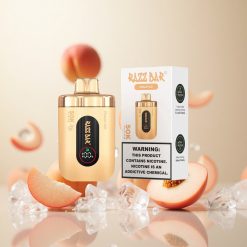 Razz Bar 50 000 Puffs Peach Is Disposable Vape Type-C Sweden vape wholesale