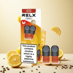 RELX Pod Pro 2 600 Puffs Citron-Té Is Smaker 1,8% nikotin Sweden vape wholesale