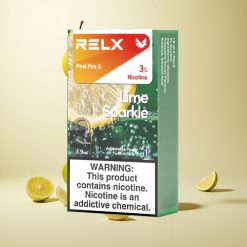 RELX Pod Pro 2 600 Puffs Lime Glitter Swedenvape wholesale