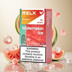 RELX Pod Pro 2 600 Puffs Vattenmelon Is 3 spänningsinställningar Sweden vape wholesale